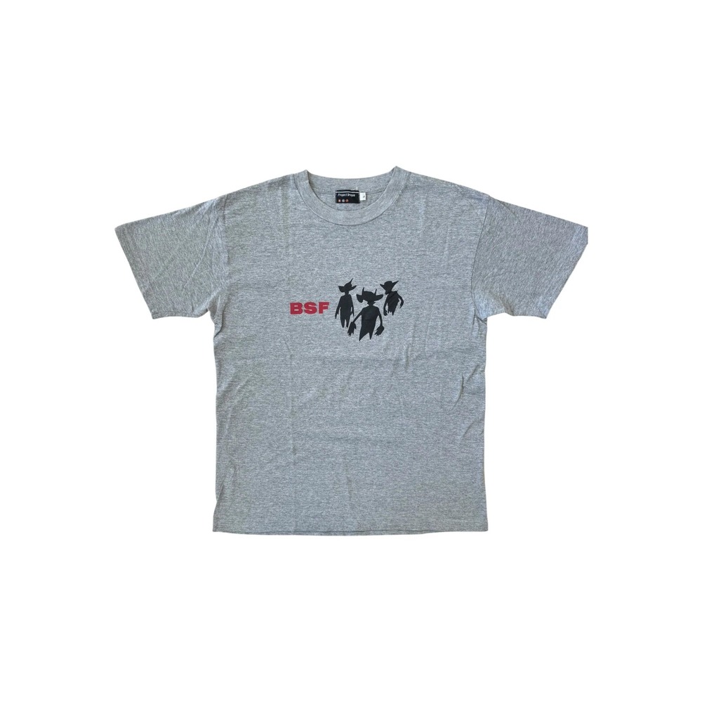 Futura Project Dragon Shirt Mens Large Grey Good 90s BSF Pointman Graphic Tee